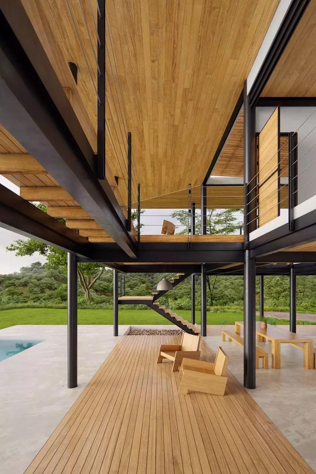 度假風(fēng)格、輕松悠閑的家庭別墅效果圖實(shí)拍，真漂亮