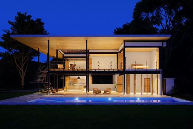 度假風(fēng)格、輕松悠閑的家庭別墅效果圖實(shí)拍，真漂亮