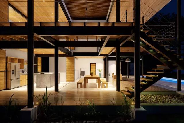 度假風(fēng)格、輕松悠閑的家庭別墅效果圖實(shí)拍，真漂亮