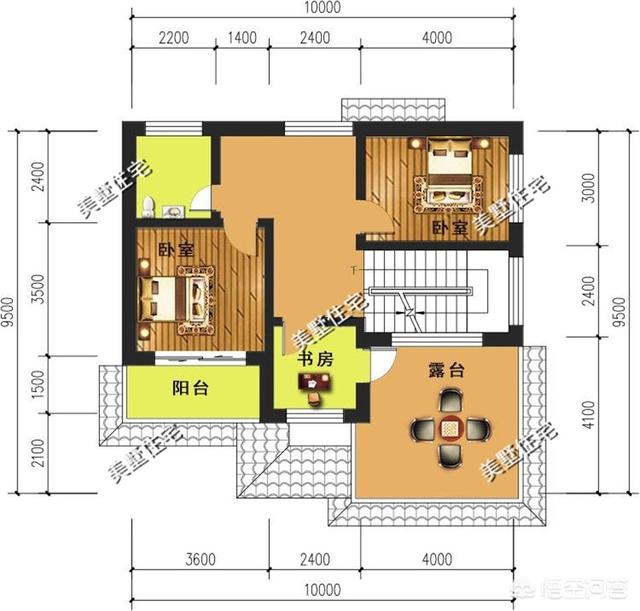 10×10米農(nóng)村建房怎么設(shè)計圖紙方案？