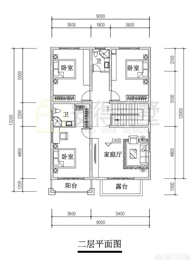10×10米農(nóng)村建房怎么設(shè)計圖紙方案？