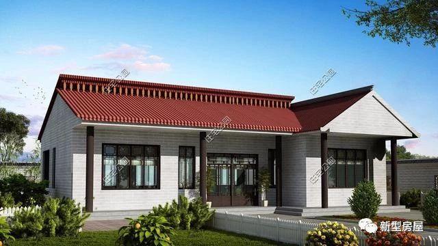 農(nóng)村一層平房戶型方案圖，經(jīng)濟實惠15萬就能建好