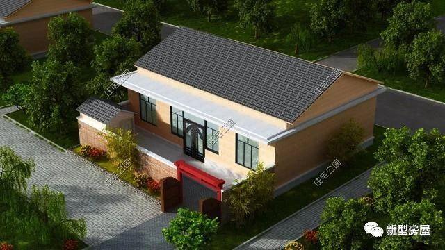 農(nóng)村一層平房戶型方案圖，經(jīng)濟實惠15萬就能建好