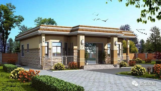 農(nóng)村一層平房戶型方案圖，經(jīng)濟實惠15萬就能建好