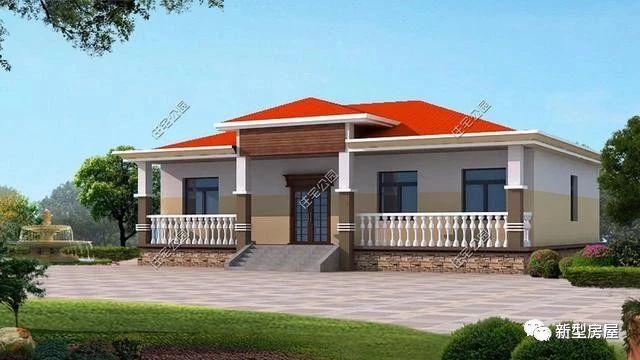 農(nóng)村一層平房戶型方案圖，經(jīng)濟實惠15萬就能建好