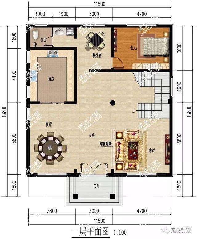 3款帶大露臺(tái)的四層別墅設(shè)計(jì)方案圖，挑一套隨便建