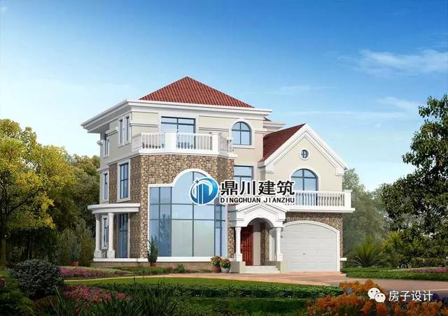 5套簡約時(shí)尚的新農(nóng)村住宅設(shè)計(jì)方案，大方時(shí)尚