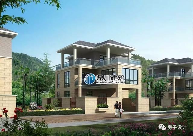 5套簡約時(shí)尚的新農(nóng)村住宅設(shè)計(jì)方案，大方時(shí)尚