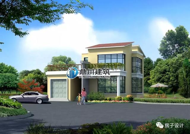 5套簡約時(shí)尚的新農(nóng)村住宅設(shè)計(jì)方案，大方時(shí)尚