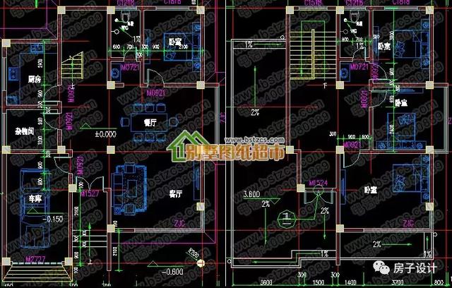 5套簡約時(shí)尚的新農(nóng)村住宅設(shè)計(jì)方案，大方時(shí)尚