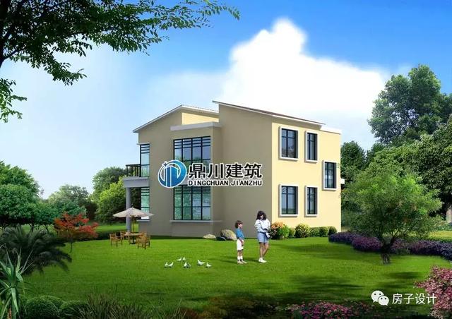 5套簡約時(shí)尚的新農(nóng)村住宅設(shè)計(jì)方案，大方時(shí)尚