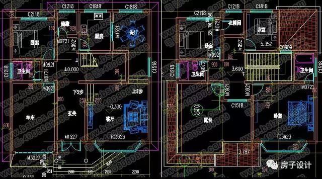 5套簡約時(shí)尚的新農(nóng)村住宅設(shè)計(jì)方案，大方時(shí)尚