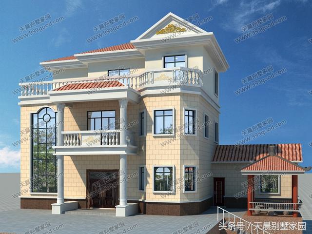 進(jìn)深10米農(nóng)村自建別墅設(shè)計(jì)圖，附施工全過(guò)程