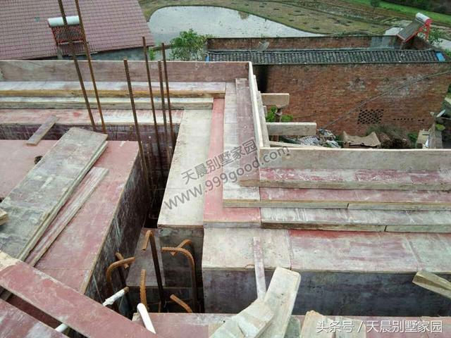 進(jìn)深10米農(nóng)村自建別墅設(shè)計(jì)圖，附施工全過(guò)程