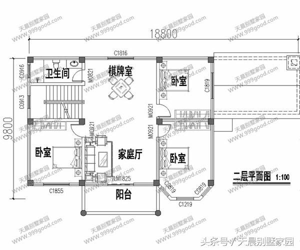 進(jìn)深10米農(nóng)村自建別墅設(shè)計(jì)圖，附施工全過(guò)程