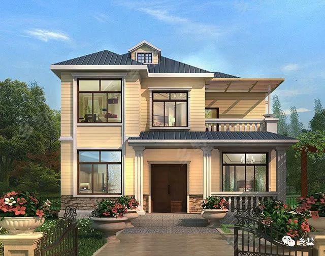 10*9米二層小別墅設(shè)計(jì)方案圖，附實(shí)拍圖加裝修圖