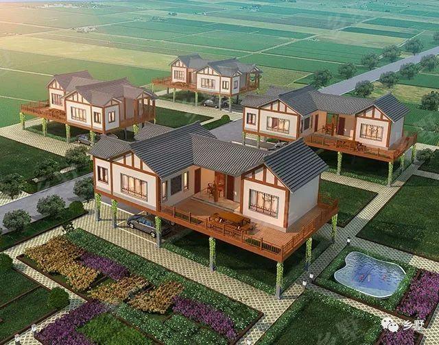 農(nóng)莊設(shè)計(jì)方案圖，建好的實(shí)拍圖更漂亮