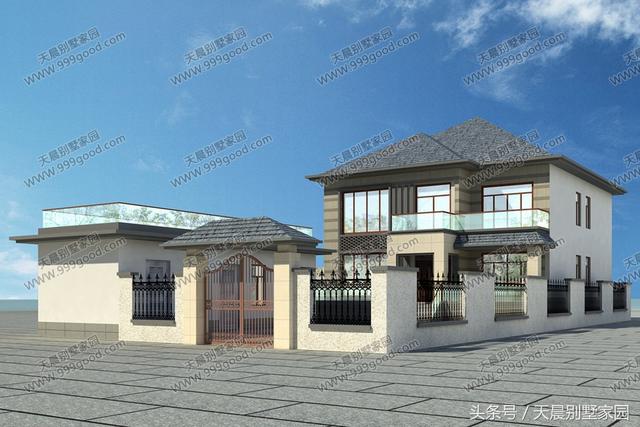 3款帶配房的農(nóng)村二層房屋設(shè)計圖，布局超接地氣