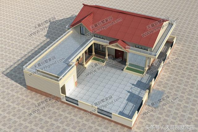 3款帶配房的農(nóng)村二層房屋設(shè)計圖，布局超接地氣