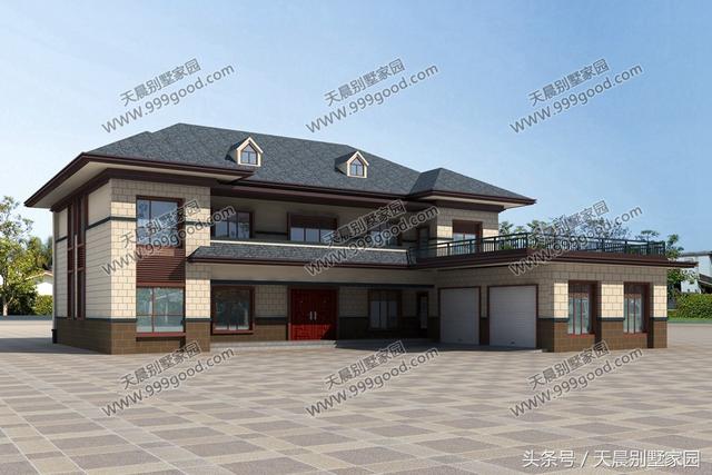 3款帶配房的農(nóng)村二層房屋設(shè)計圖，布局超接地氣