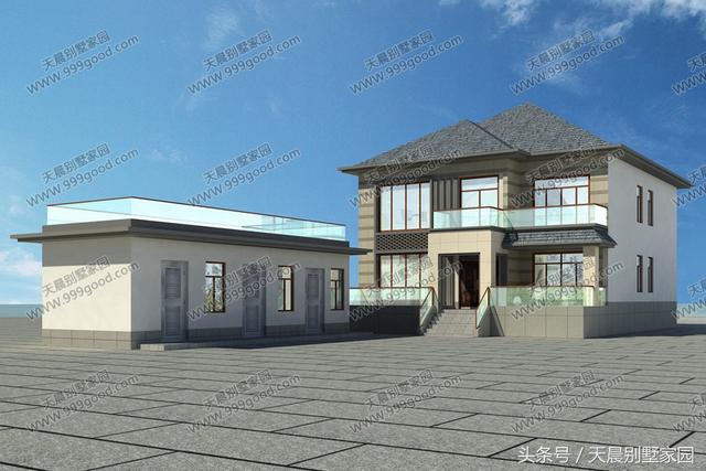 3款帶配房的農(nóng)村二層房屋設(shè)計圖，布局超接地氣