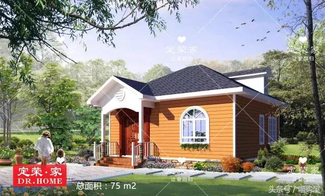 看完這5套一層別墅戶型圖，誰還敢說一層平房不叫別墅