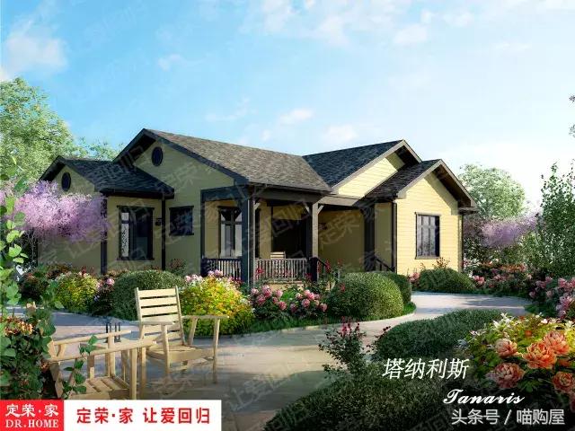 看完這5套一層別墅戶型圖，誰還敢說一層平房不叫別墅