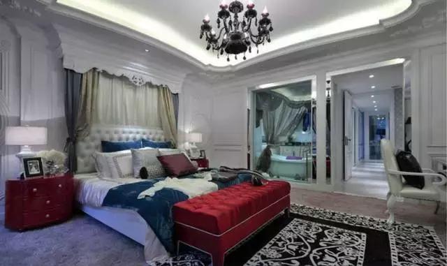 300平歐式藍(lán)調(diào)別墅裝修案例實拍，浪漫唯美