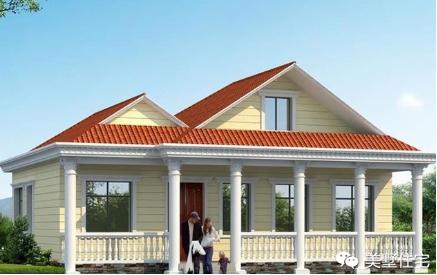 12萬-15萬農(nóng)村一層別墅戶型設(shè)計圖，想自建房的趕快收藏