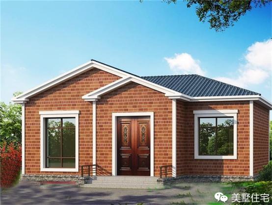 12萬-15萬農(nóng)村一層別墅戶型設(shè)計圖，想自建房的趕快收藏