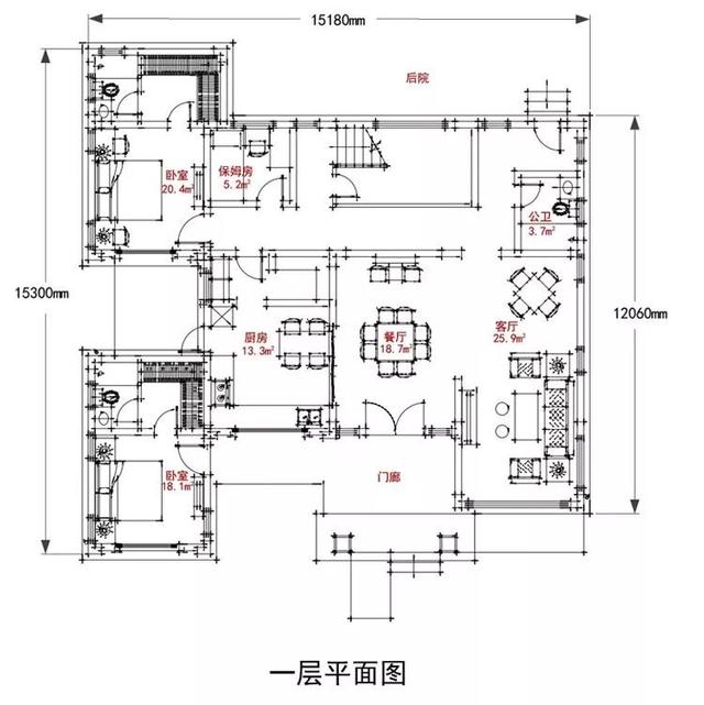 3套花園別墅外觀效果圖，有花園才稱得上別墅