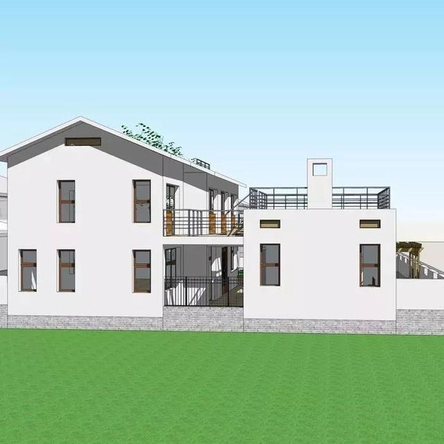 3套花園別墅外觀效果圖，有花園才稱得上別墅