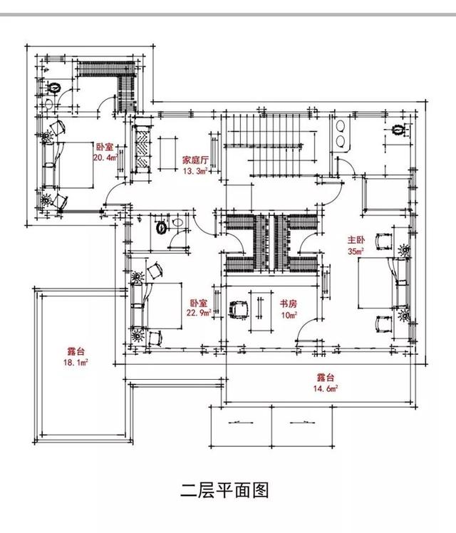 3套花園別墅外觀效果圖，有花園才稱得上別墅
