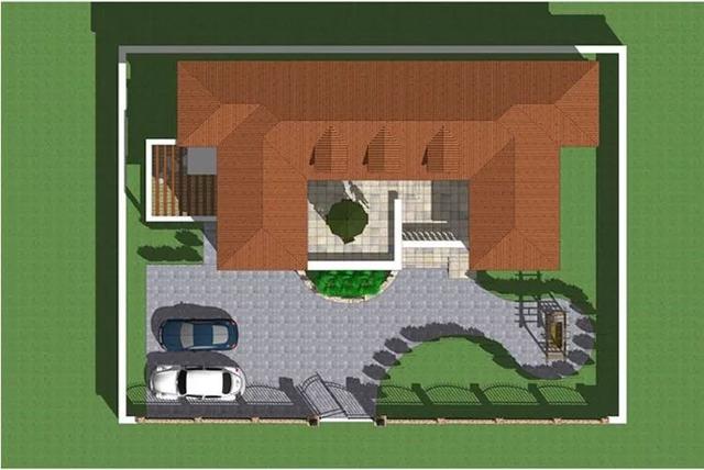 3套花園別墅外觀效果圖，有花園才稱得上別墅