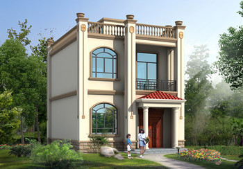 70平農(nóng)村小戶型二層別墅設計圖，小宅基地的福音