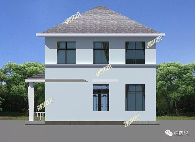 幾款現(xiàn)代風(fēng)二層小洋樓設(shè)計圖，年輕人的最愛