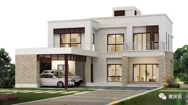 幾款現(xiàn)代風(fēng)二層小洋樓設(shè)計圖，年輕人的最愛
