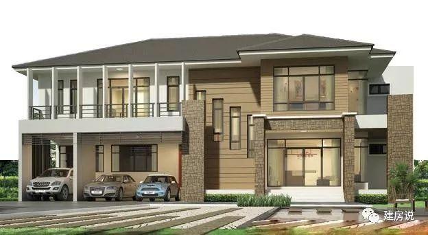 幾款現(xiàn)代風(fēng)二層小洋樓設(shè)計圖，年輕人的最愛