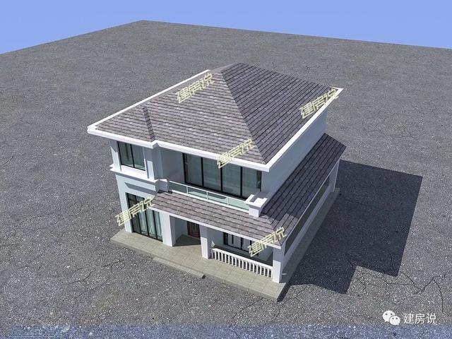 幾款現(xiàn)代風(fēng)二層小洋樓設(shè)計圖，年輕人的最愛