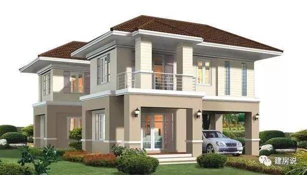 幾款現(xiàn)代風(fēng)二層小洋樓設(shè)計圖，年輕人的最愛