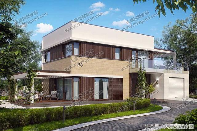 3款現(xiàn)代農(nóng)村二層住宅設(shè)計圖，10個人看了9個人喜歡