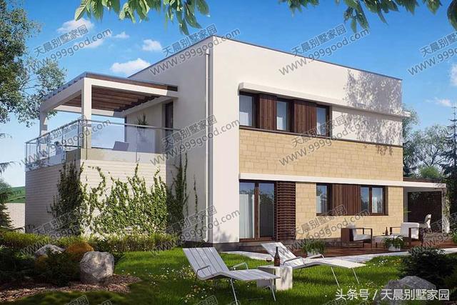3款現(xiàn)代農(nóng)村二層住宅設(shè)計圖，10個人看了9個人喜歡