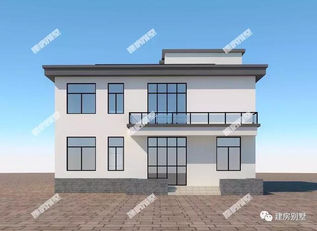 2款新中式樓房設計方案圖，對比下你更喜歡哪個？