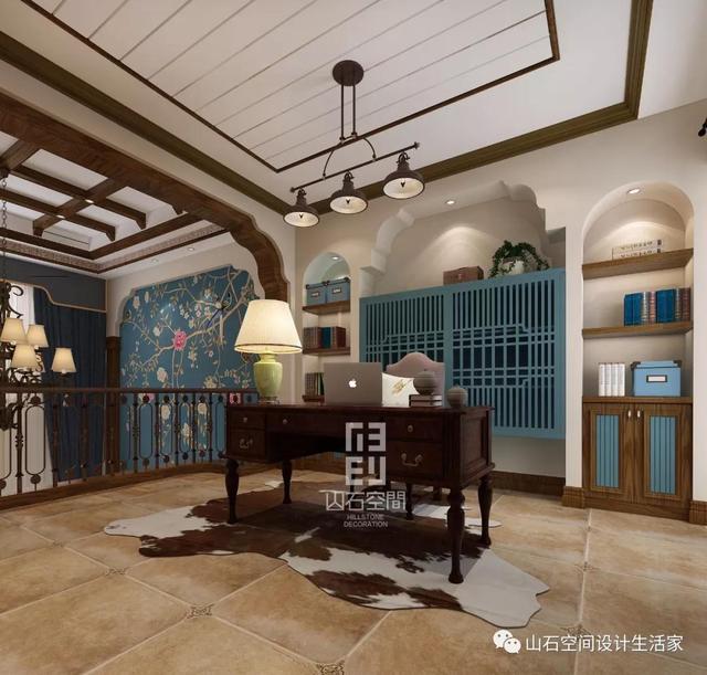 碧桂園220㎡別墅美式風(fēng)格裝修大圖展示，精美