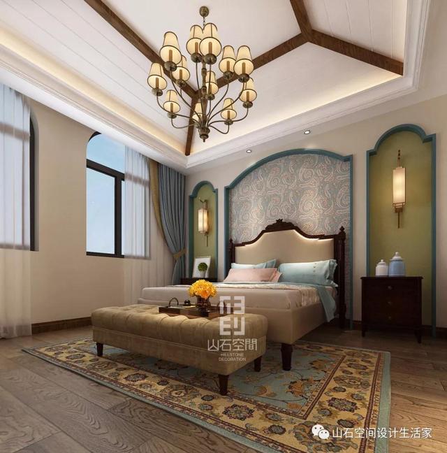 碧桂園220㎡別墅美式風(fēng)格裝修大圖展示，精美