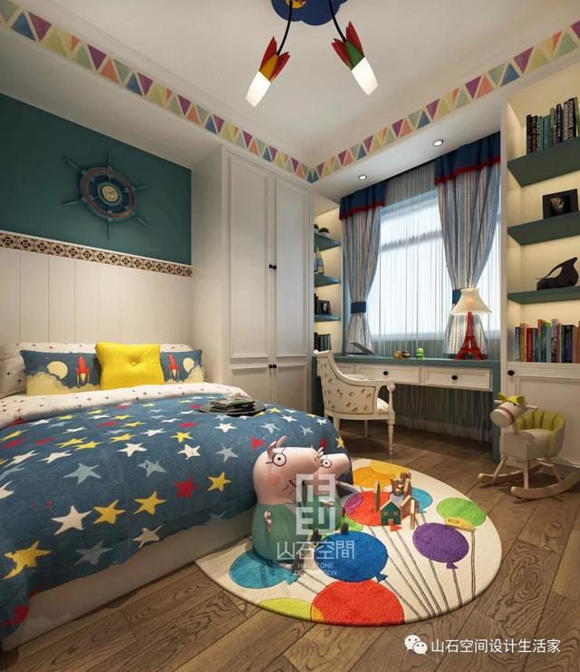 碧桂園220㎡別墅美式風(fēng)格裝修大圖展示，精美