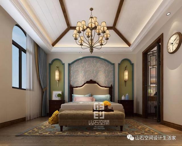 碧桂園220㎡別墅美式風(fēng)格裝修大圖展示，精美