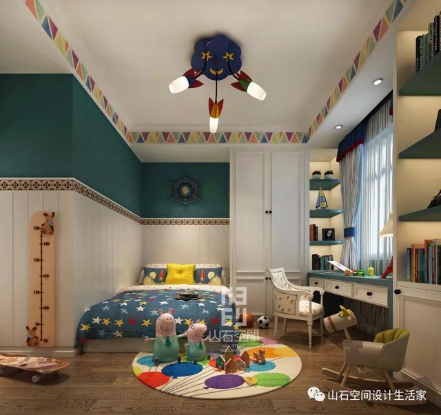 碧桂園220㎡別墅美式風(fēng)格裝修大圖展示，精美