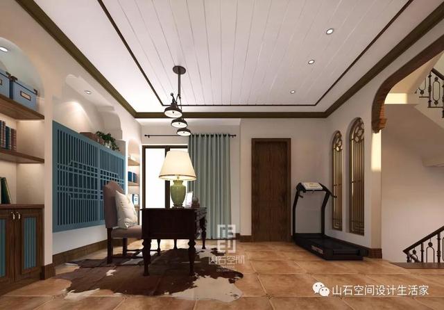 碧桂園220㎡別墅美式風(fēng)格裝修大圖展示，精美
