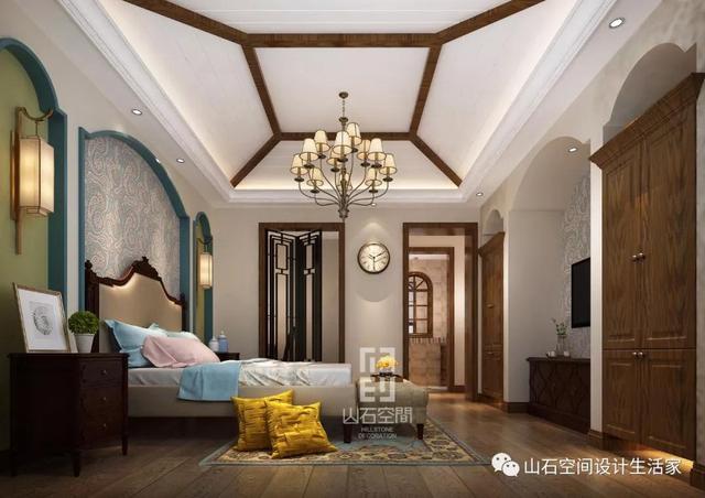 碧桂園220㎡別墅美式風(fēng)格裝修大圖展示，精美